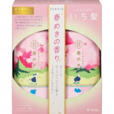 KRACIE ICHIKAMI X HARUMEKI 滋潤柔順 洗護套裝 480ml+480g (櫻花) 163-1558 

